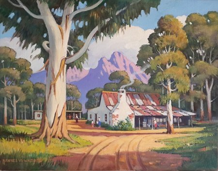 Oil on Stretched CanvasSize: (455x355x18)mmUnframedSOLD 2016 (Fatima Celestino - SA)
